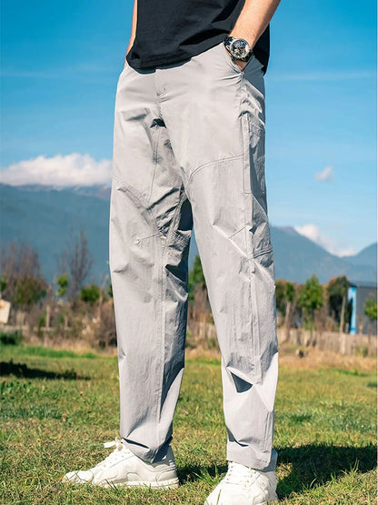 Herren‑Funktions‑Outdoorhosen mit Reißverschlusstaschen