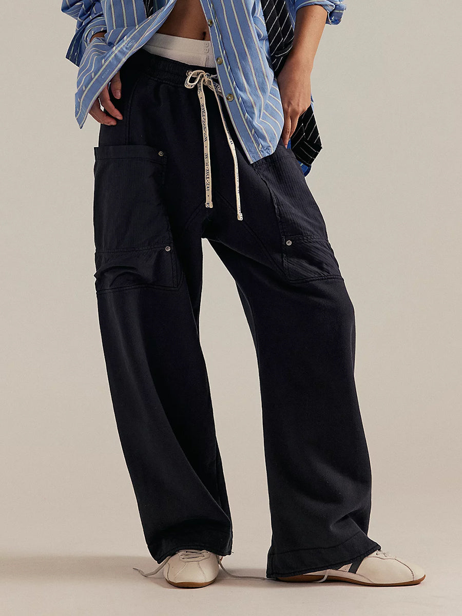 Lässige Strickhose für Damen zum Hineinschlüpfen