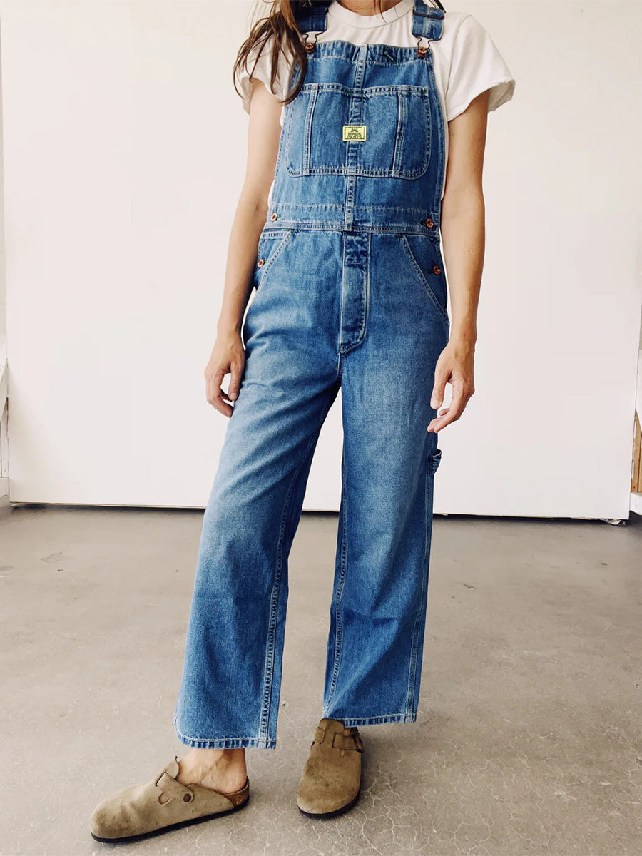 Salopette en jean pour femme