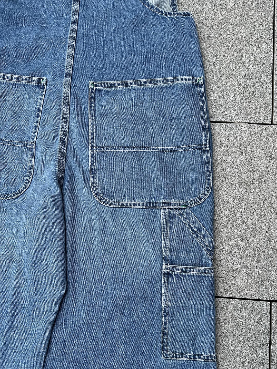 Salopette en jean pour femme