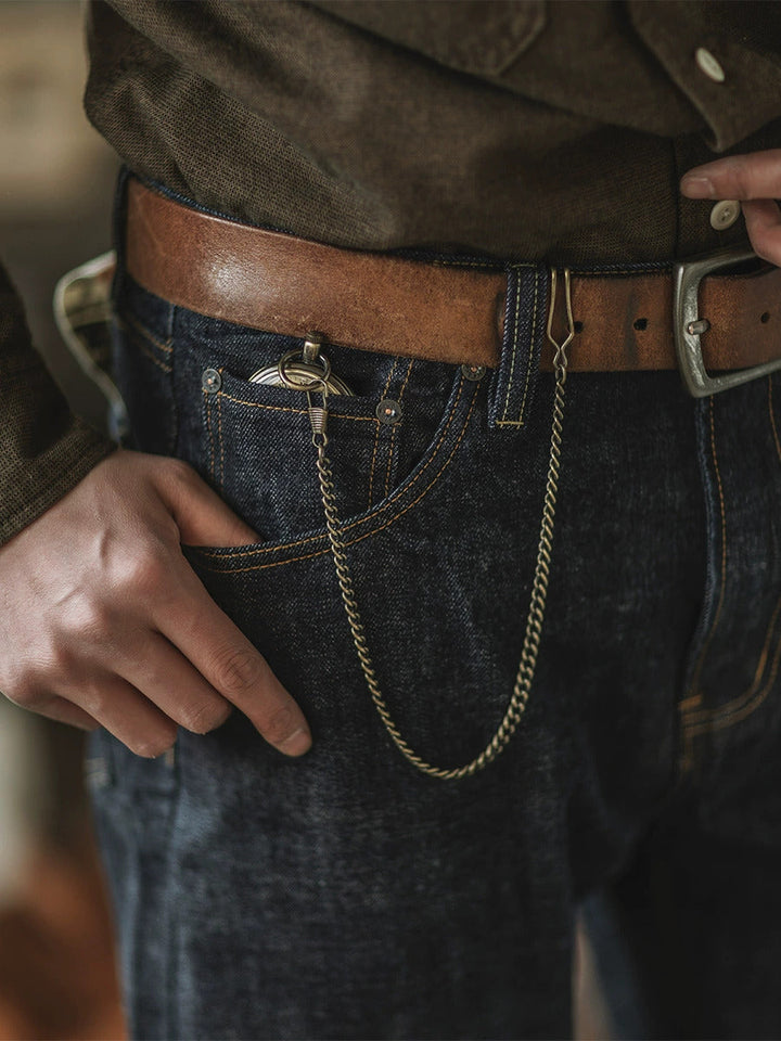 Jean en denim selvedge indigo 14 oz
