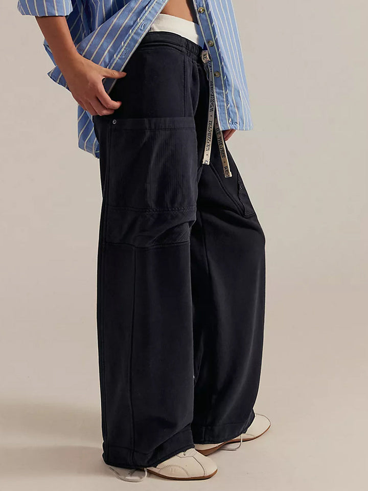 Lässige Strickhose für Damen zum Hineinschlüpfen