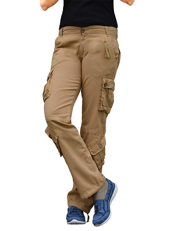 Unisex-Militär-Cargohose mit 8 Taschen