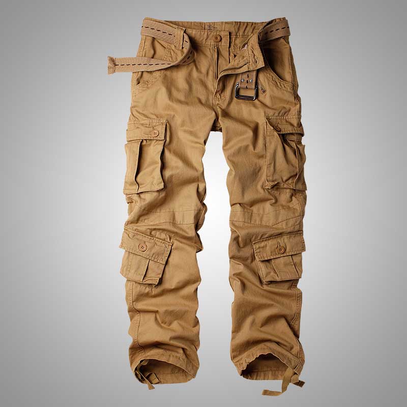 Unisex-Militär-Cargohose mit 8 Taschen